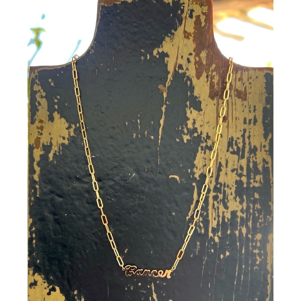 Anthropologie Zodiac Necklace